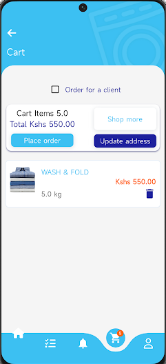 Washly app screenshot 5